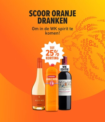 Scoor je oranje dranken! Om in de WK spirit te komen!